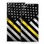 Thin Yellow Line Hero Samsung Galaxy Note 20 Series Skin