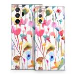 Watercolor Wild Flowers Samsung Galaxy Note 20 Series Skin