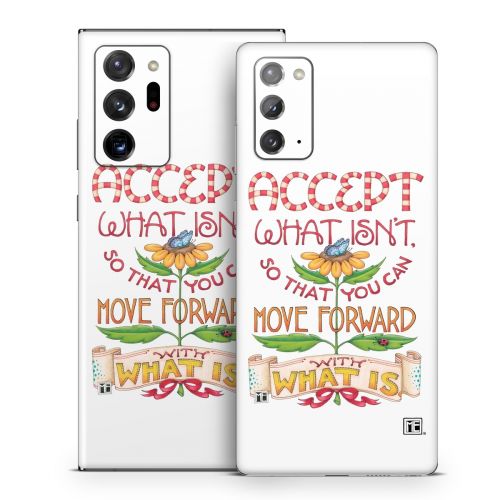 Accept What Isn't Samsung Galaxy Note 20 Series Skin