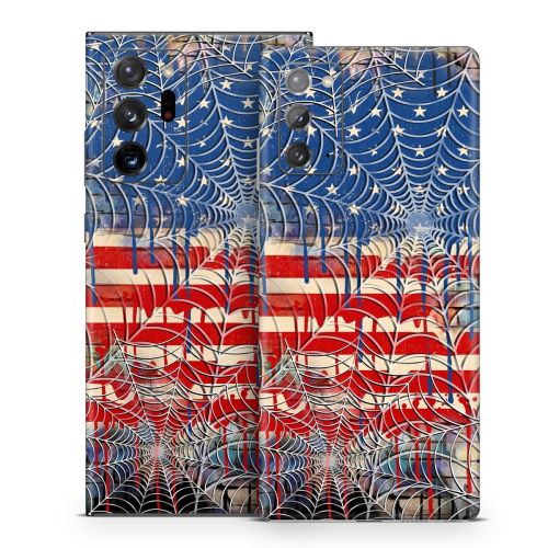 Cobweb Flag Samsung Galaxy Note 20 Series Skin