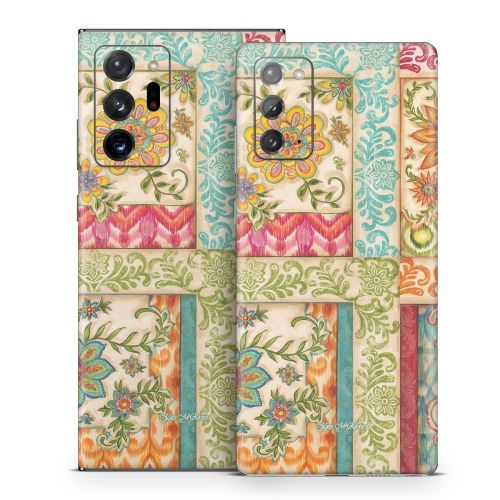 Ikat Floral Samsung Galaxy Note 20 Series Skin