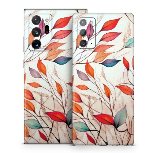 Leaf Sketches Samsung Galaxy Note 20 Series Skin