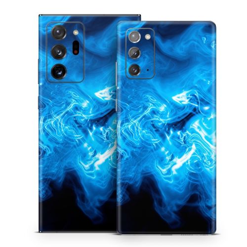 Blue Quantum Waves Samsung Galaxy Note 20 Series Skin