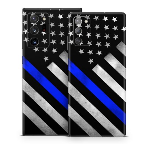 Thin Blue Line Hero Samsung Galaxy Note 20 Series Skin