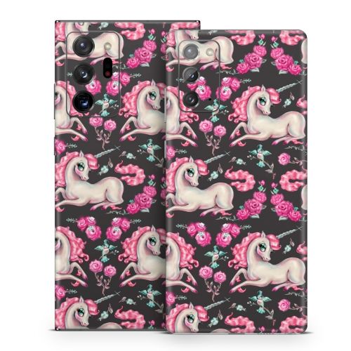 Unicorns and Roses Samsung Galaxy Note 20 Series Skin