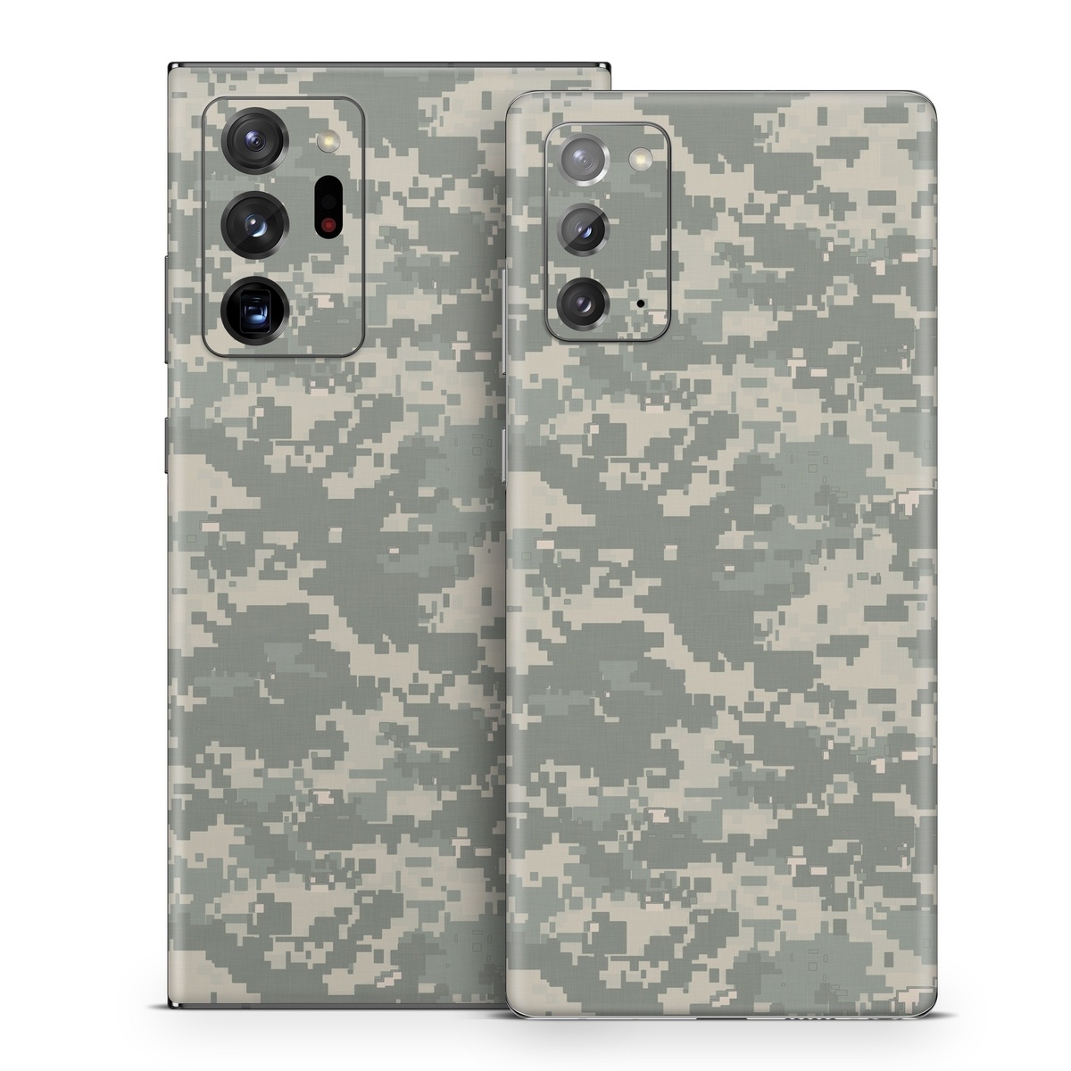 Samsung Galaxy Note 20 Series Skin design of Military camouflage, Green, Pattern, Uniform, Camouflage, Design, Wallpaper, with gray, green colors