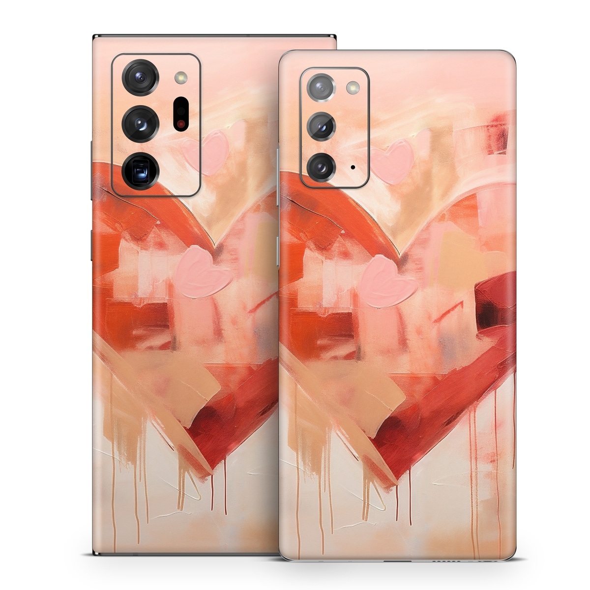 Samsung Galaxy Note 20 Series Skin design of Paint, Art paint, Orange, Art, Font, Red, Painting, Tints and shades, Creative arts, Petal, with red, yellow, orange, pink, black, white colors