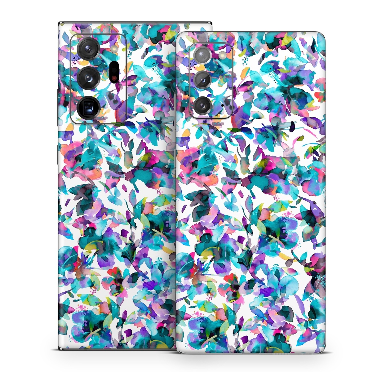 Samsung Galaxy Note 20 Series Skin design of Pattern, Design, Textile, with white, blue, red, purple, pink, orange, yellow colors