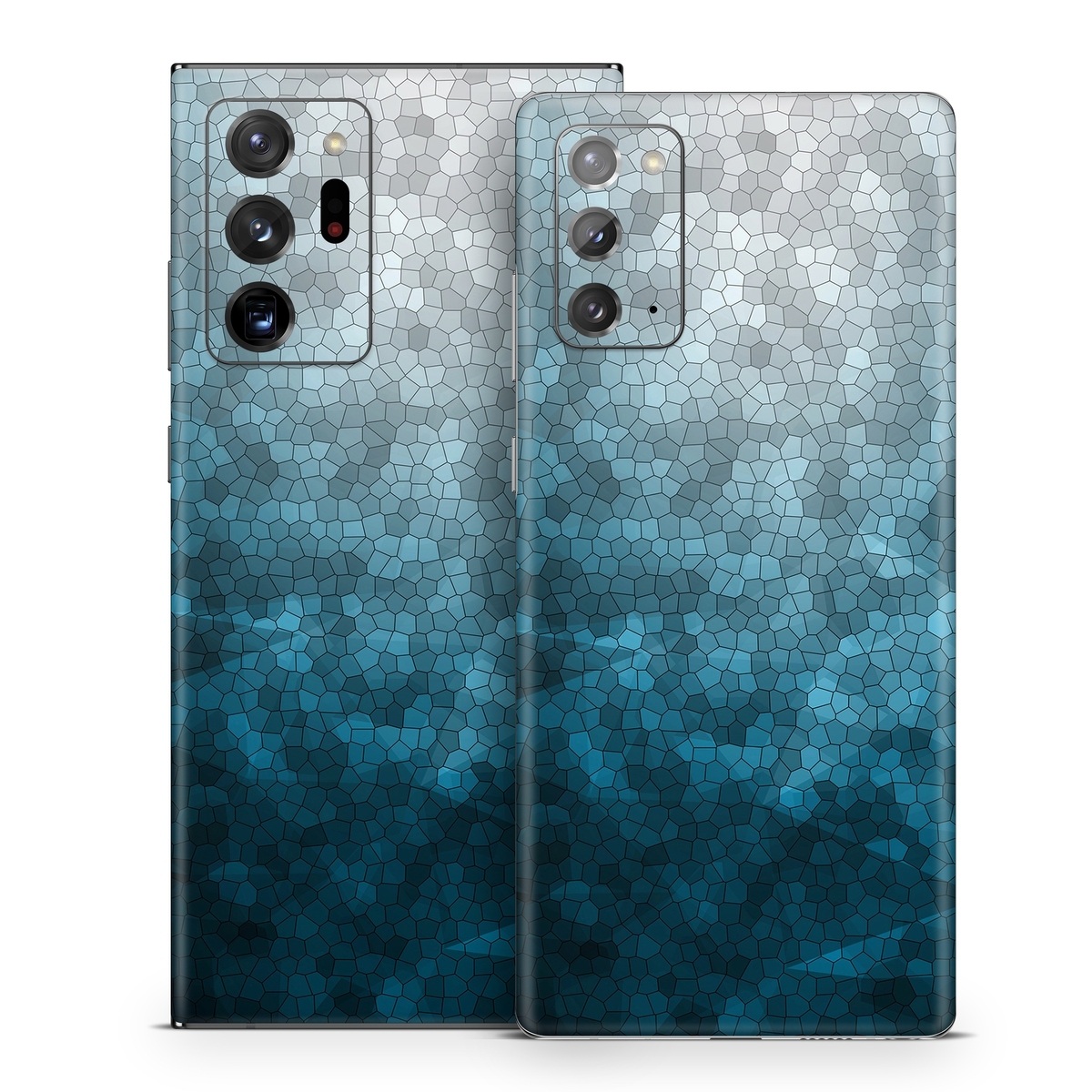 Samsung Galaxy Note 20 Series Skin design of Blue, Aqua, Turquoise, Green, Water, Teal, Sky, Azure, Pattern, Atmosphere, with blue, white, gray colors