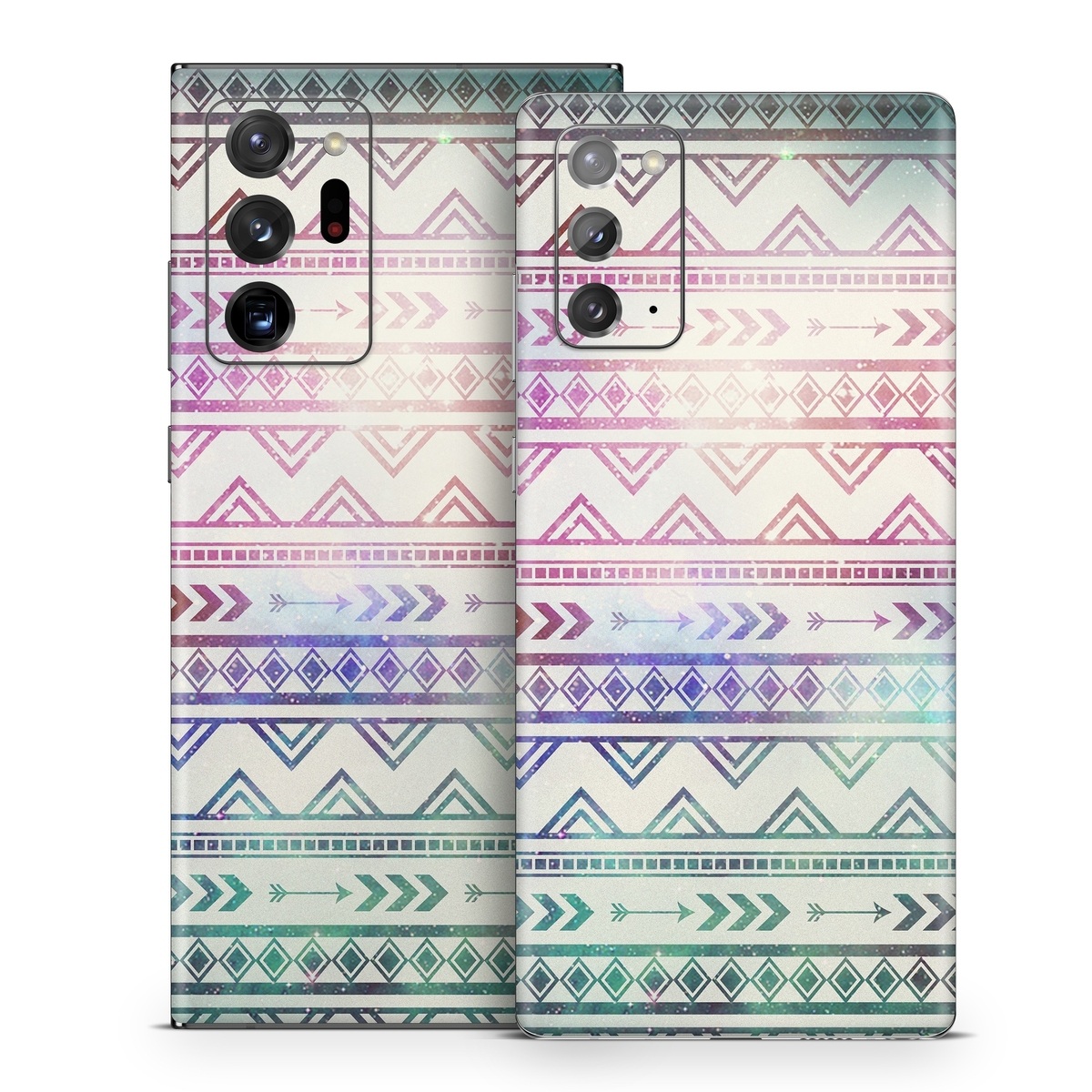 Samsung Galaxy Note 20 Series Skin design of Pattern, Line, Teal, Design, Textile, with gray, pink, yellow, blue, black, purple colors