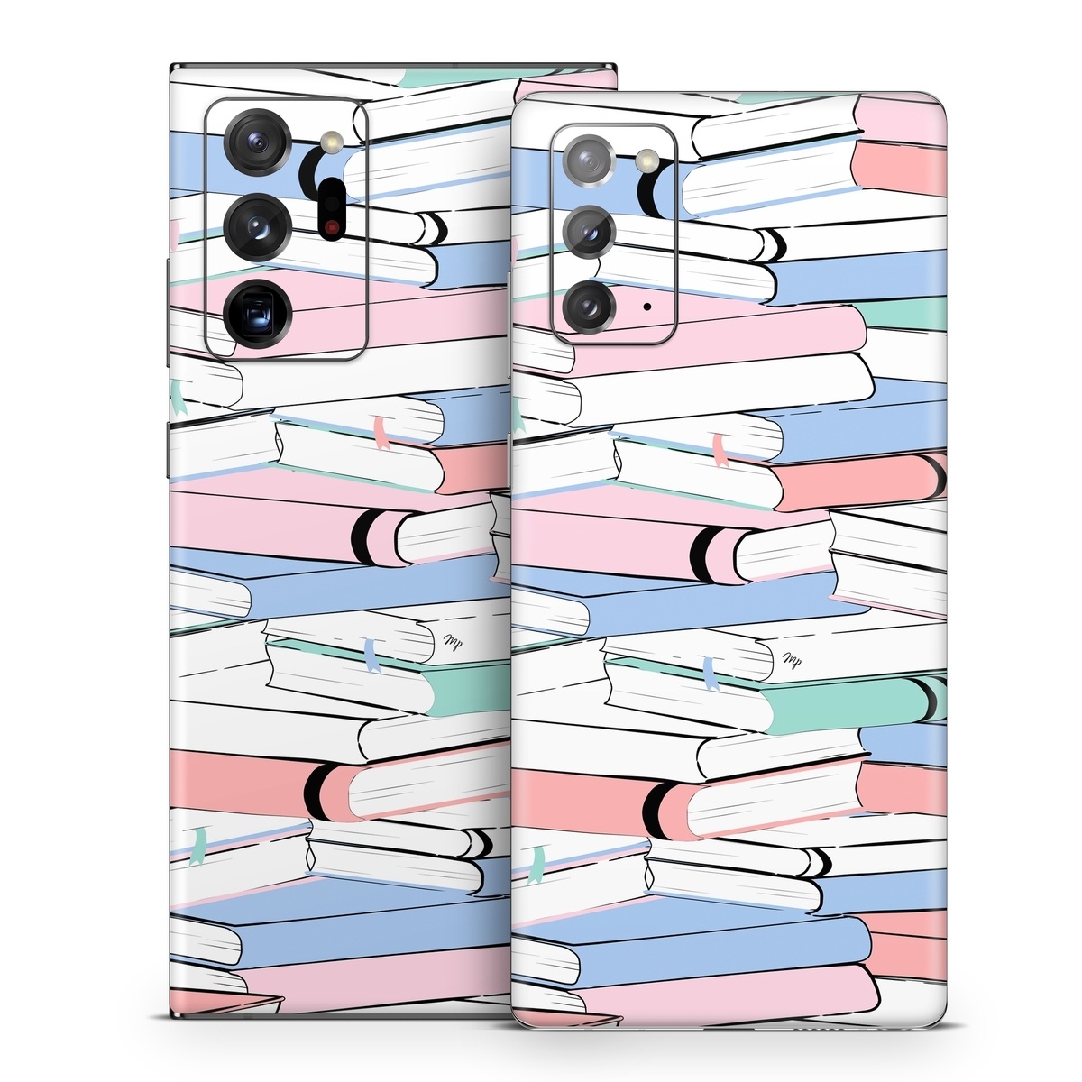 Samsung Galaxy Note 20 Series Skin design of White, Line, Material property, Red, Font, Pattern, Parallel, Carmine, Rectangle, Slope, with white, black, blue, green, pink colors