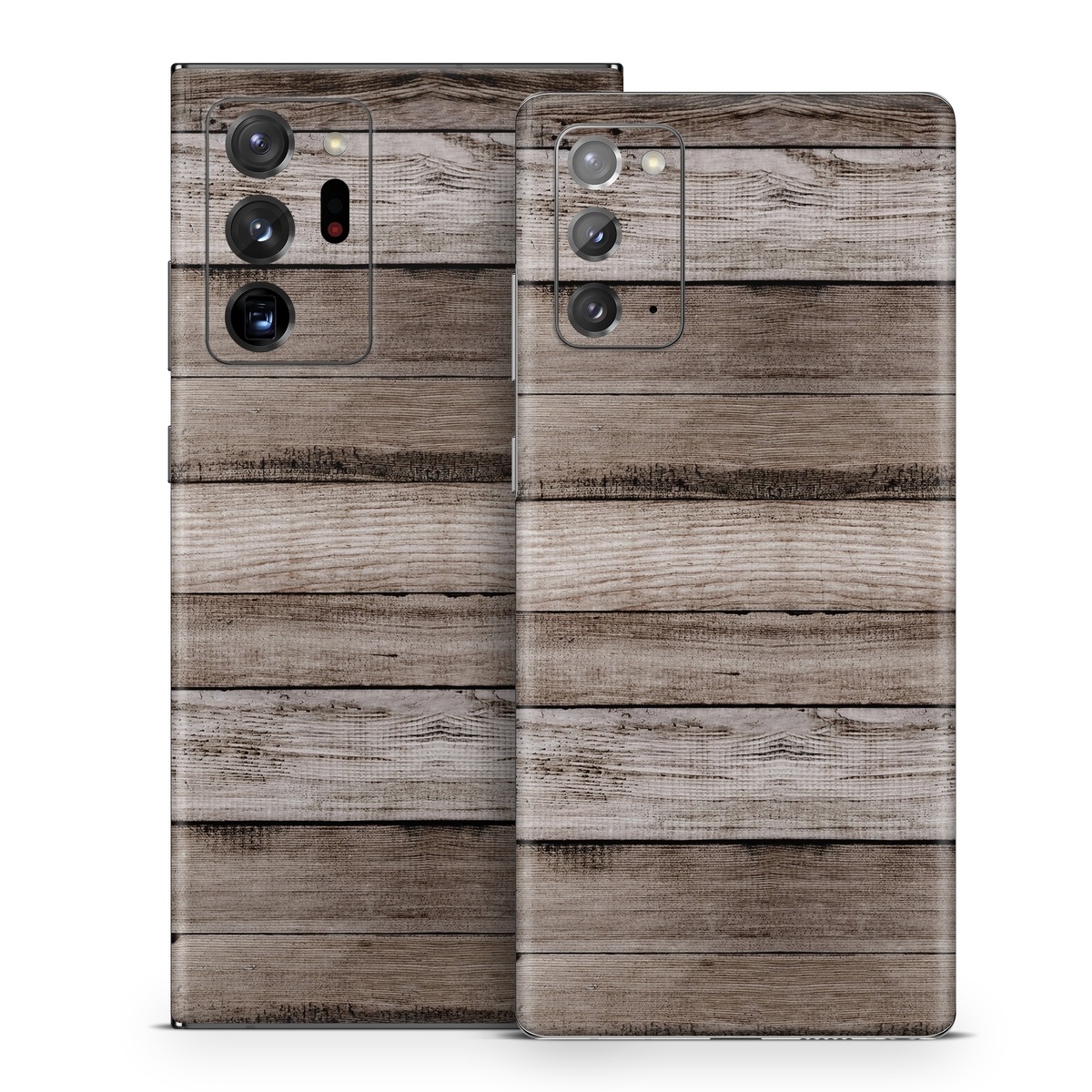 Samsung Galaxy Note 20 Series Skin design of Wood, Plank, Wood stain, Hardwood, Line, Pattern, Floor, Lumber, Wood flooring, Plywood, with brown, black colors