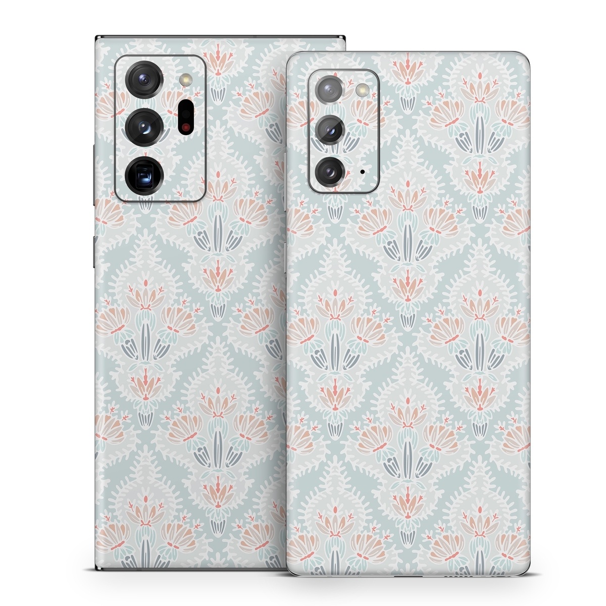 Samsung Galaxy Note 20 Series Skin design of Pattern, Aqua, Line, Design, Textile, Wrapping paper, Pedicel, Dahlia, Visual arts, with blue, red, white colors
