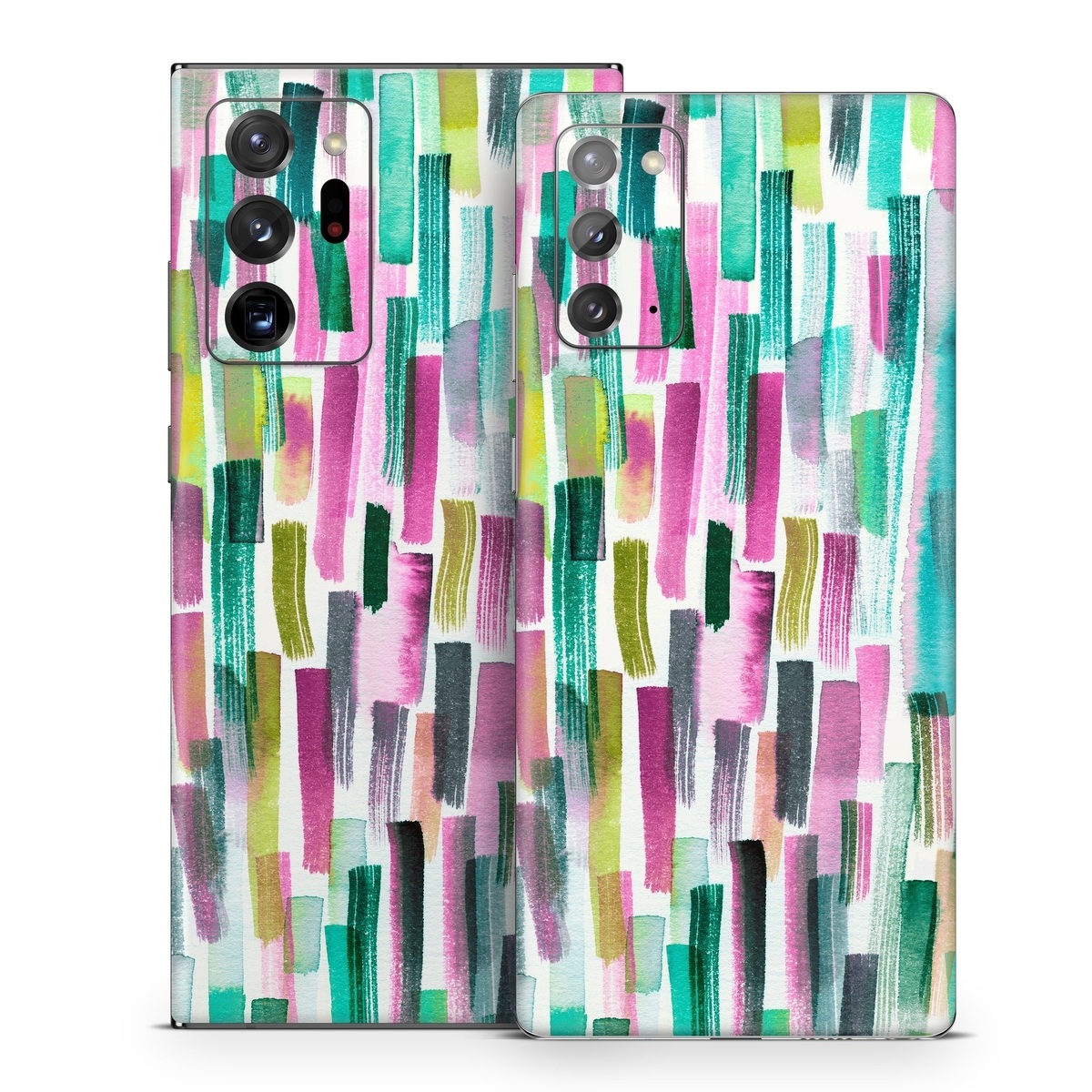 Samsung Galaxy Note 20 Series Skin design of Line, Turquoise, Pink, Pattern, Design, Magenta, Colorfulness, with white, green, blue, pink, purple, black, blue colors