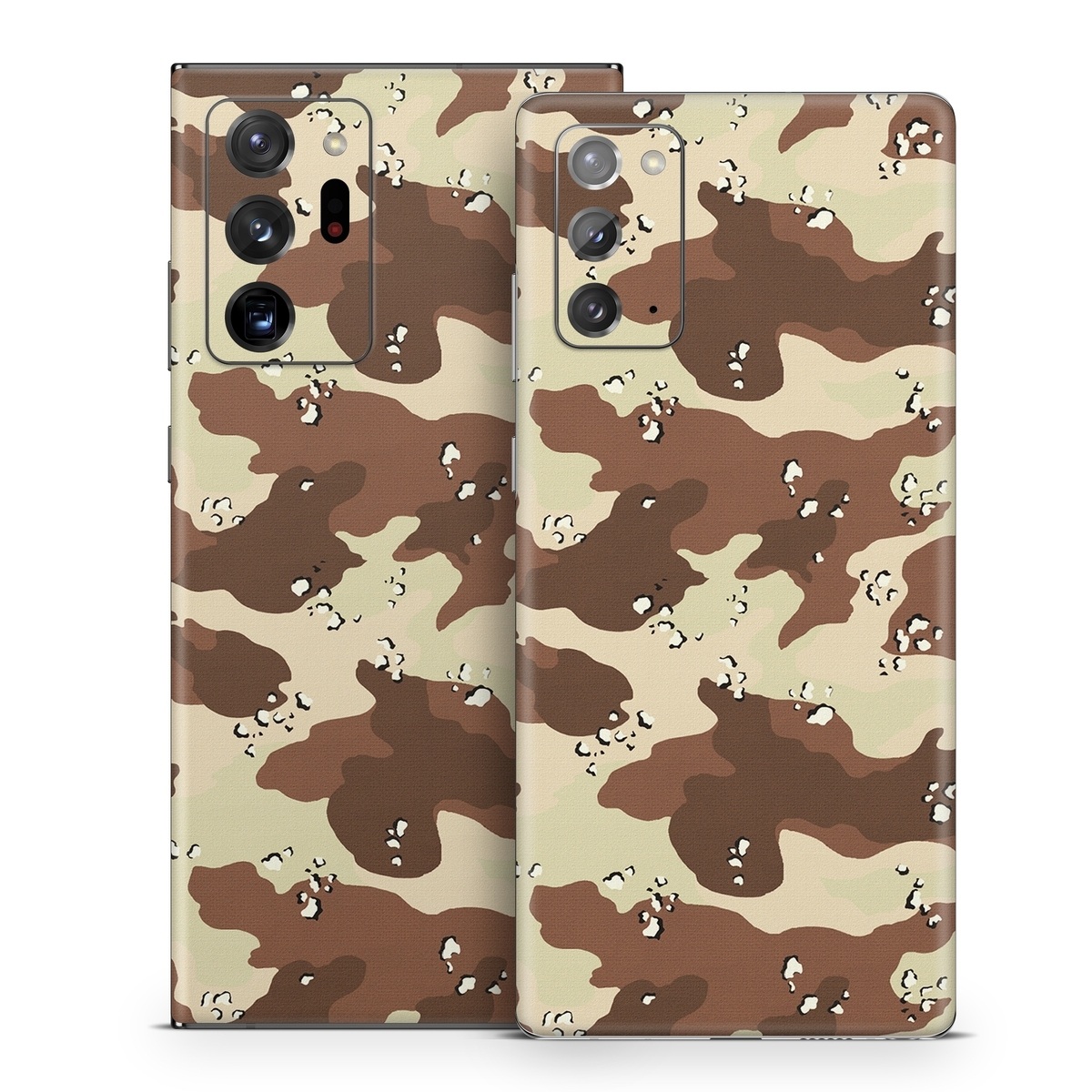 Samsung Galaxy Note 20 Series Skin design of Military camouflage, Brown, Pattern, Design, Camouflage, Textile, Beige, Illustration, Uniform, Metal, with gray, red, black, green colors