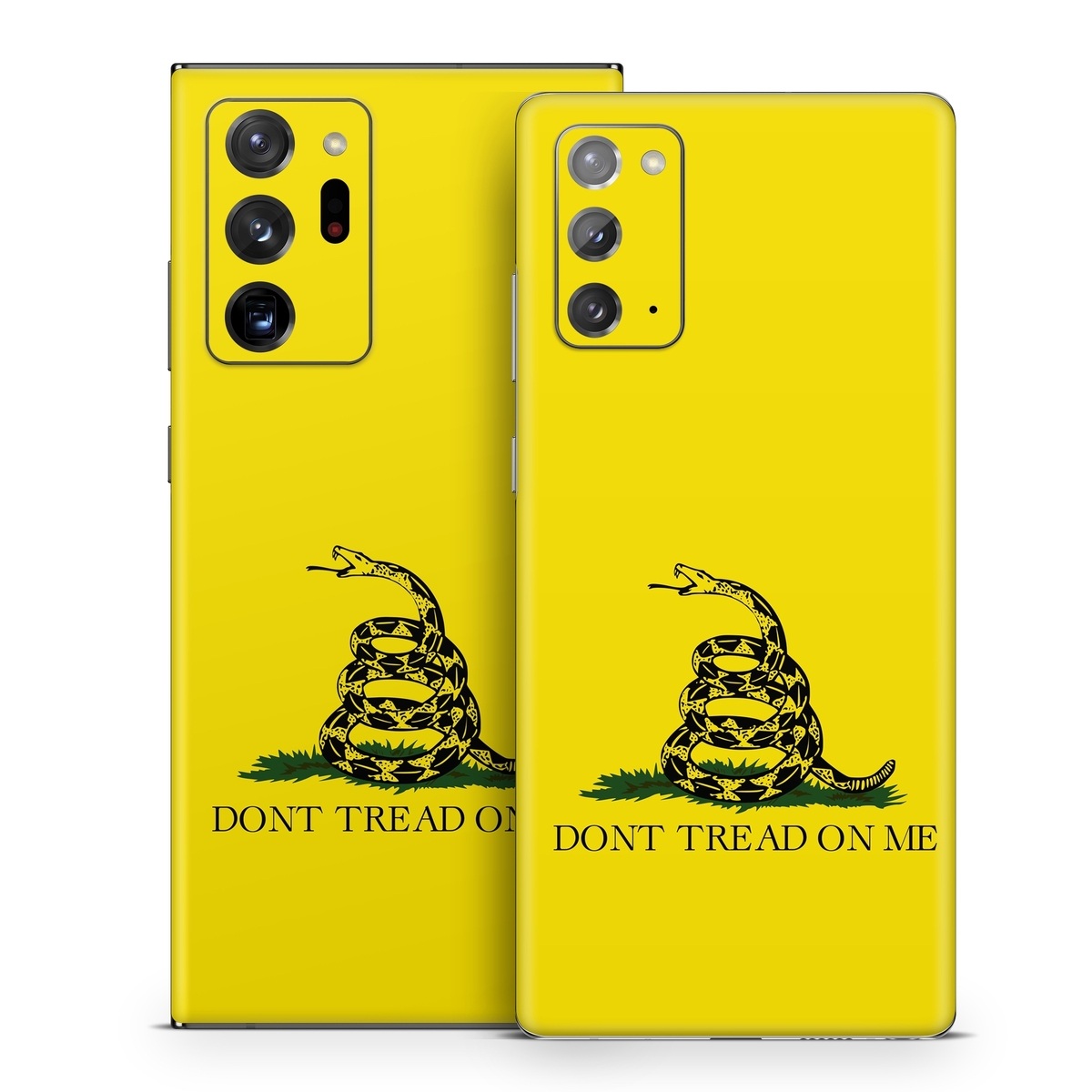 Samsung Galaxy Note 20 Series Skin design of Yellow, Font, Logo, Graphics, Illustration, with orange, black, green colors