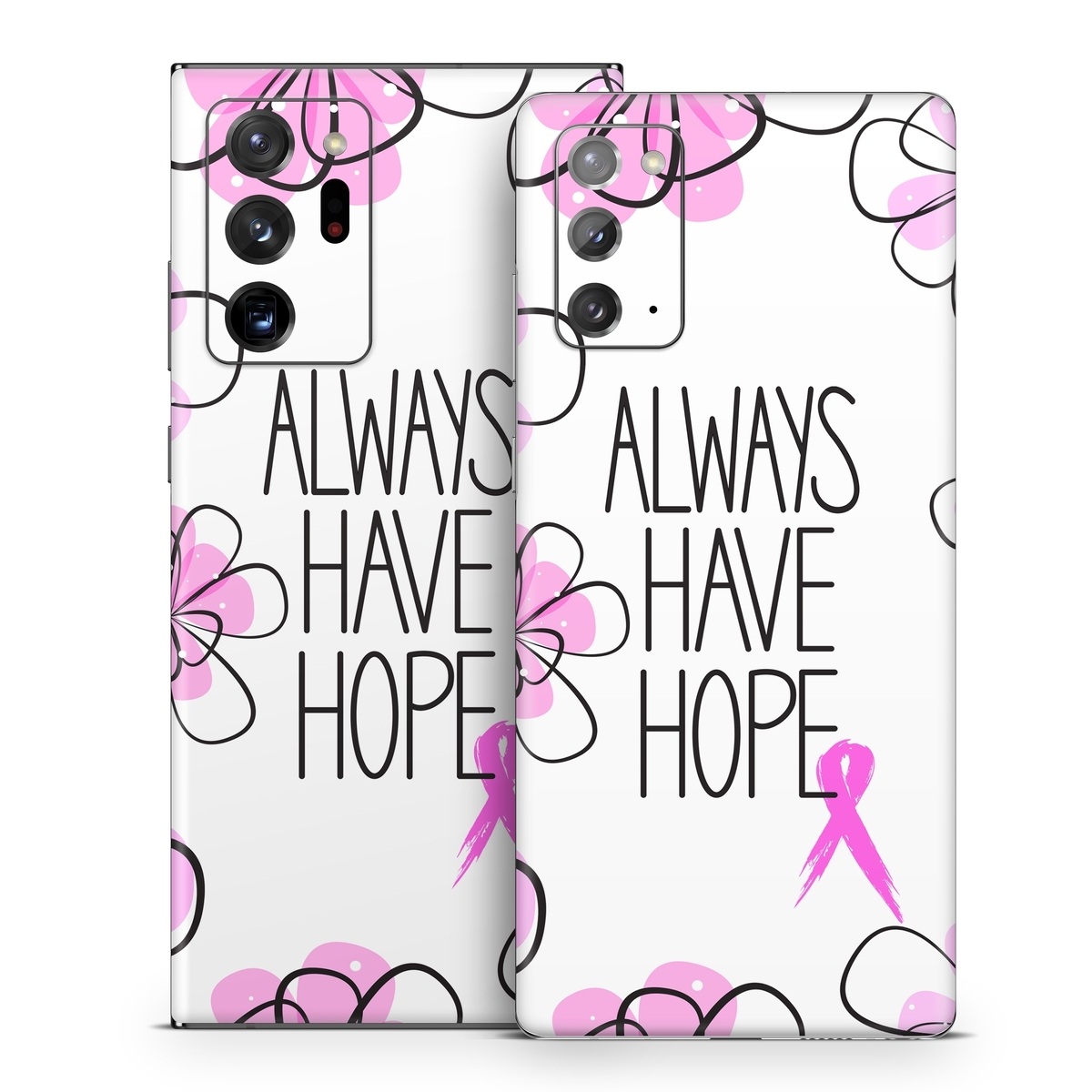 Samsung Galaxy Note 20 Series Skin design of Pink, Purple, Text, Petal, Line, Magenta, Leaf, Design, Pattern, Plant, with white, gray, pink, black, purple colors