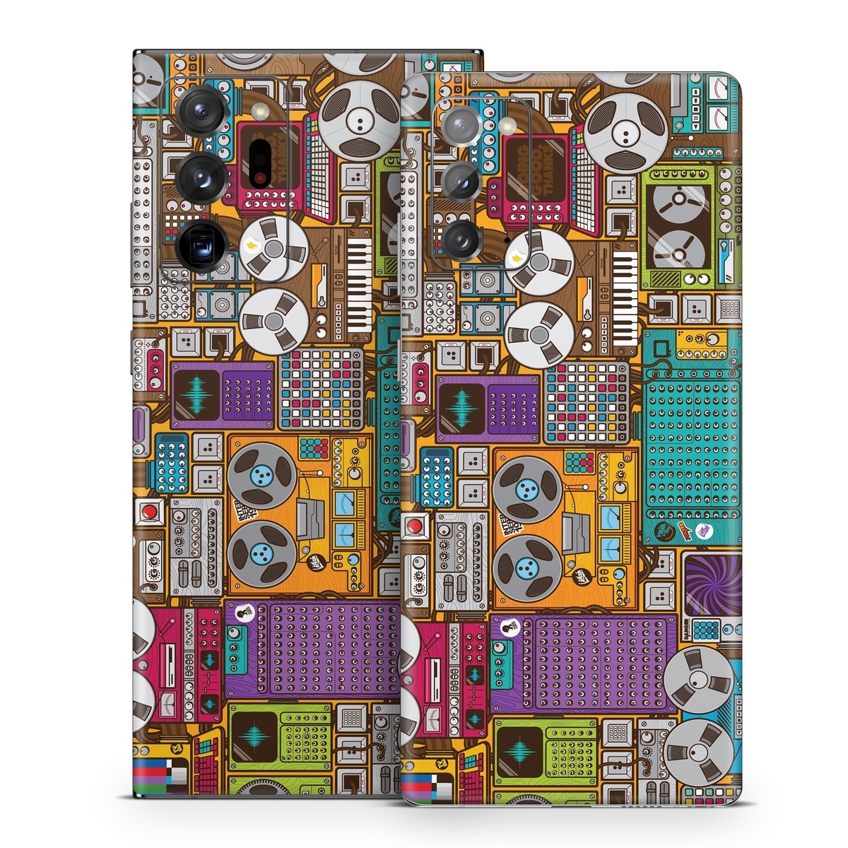 Samsung Galaxy Note 20 Series Skin design of Games, Pc game, Design, Pattern, Screenshot, Art, with gray, black, red, green, blue, purple colors