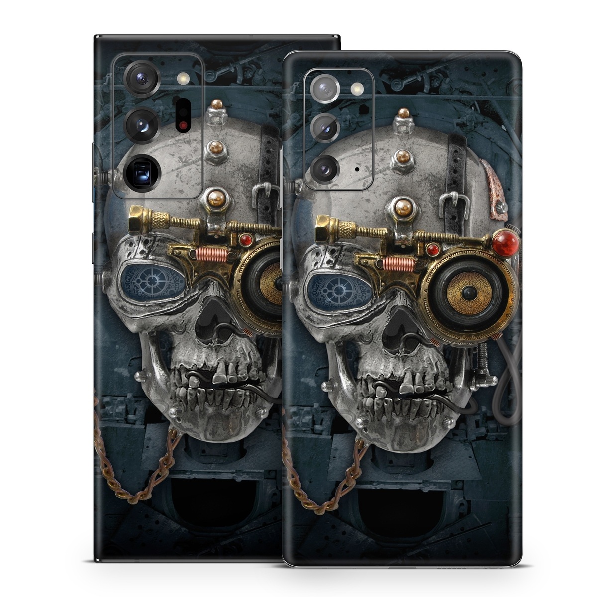 Samsung Galaxy Note 20 Series Skin design of Engine, Auto part, Still life photography, Personal protective equipment, Illustration, Automotive engine part, Art, with black, gray, red, green colors