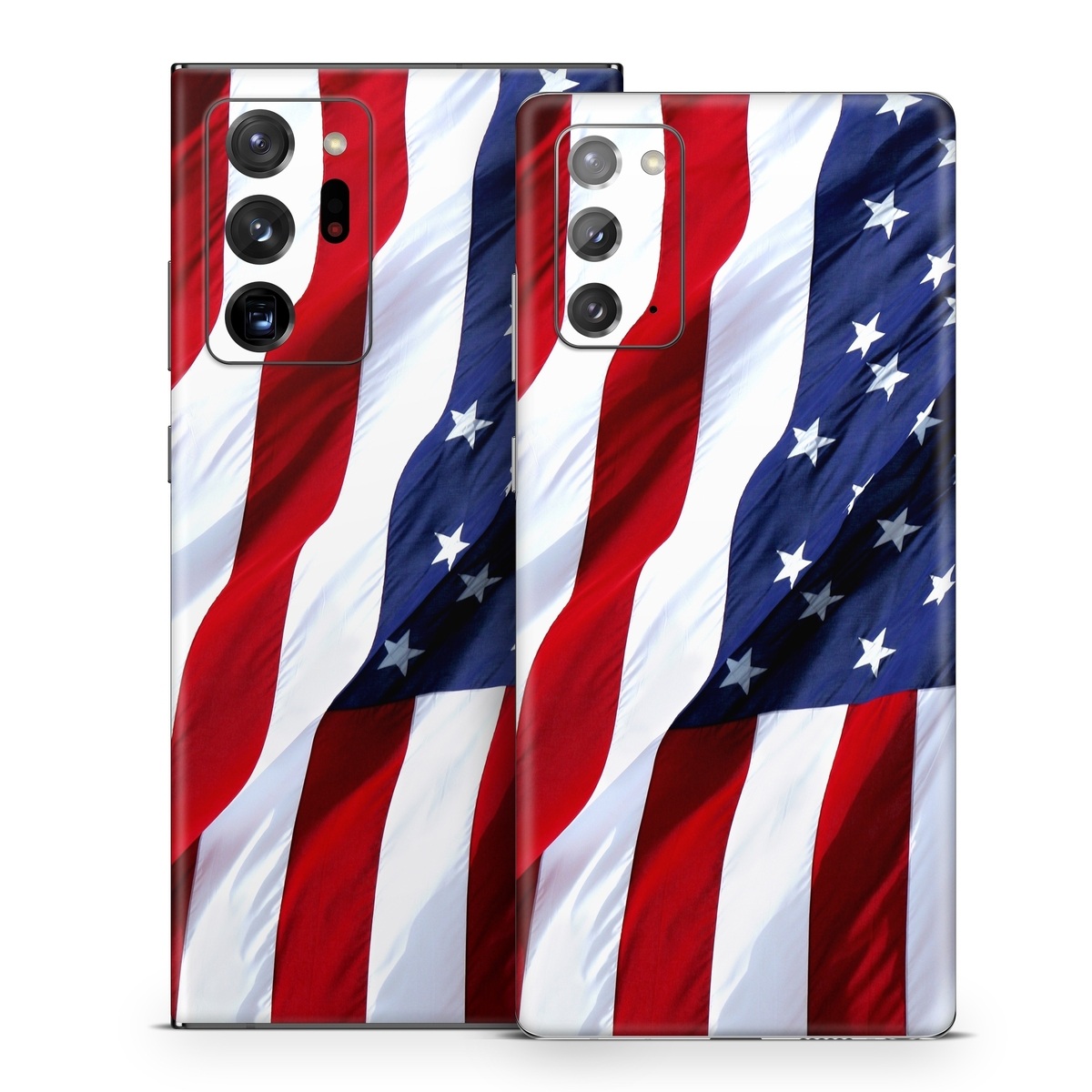 Samsung Galaxy Note 20 Skin design of Flag, Flag of the united states, Flag Day (USA), Veterans day, Memorial day, Holiday, Independence day, Event with red, blue, white colors