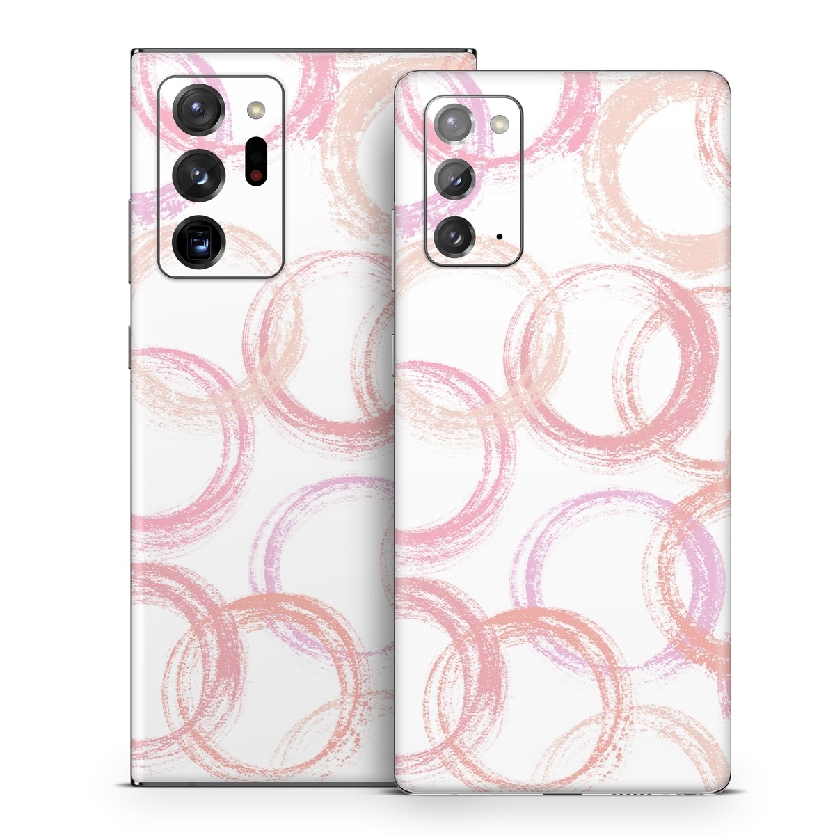 Samsung Galaxy Note 20 Series Skin design of Purple, Textile, Pink, Motif, Violet, Material property, Magenta, Art, Circle, Font, with pink, white colors