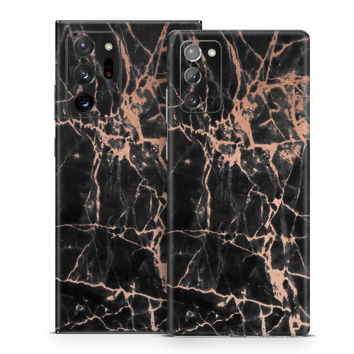 Samsung Galaxy Note 20 Series Skin design of Branch, Black, Twig, Tree, Brown, Sky, Atmosphere, Plant, Winter, Night, with black, pink colors
