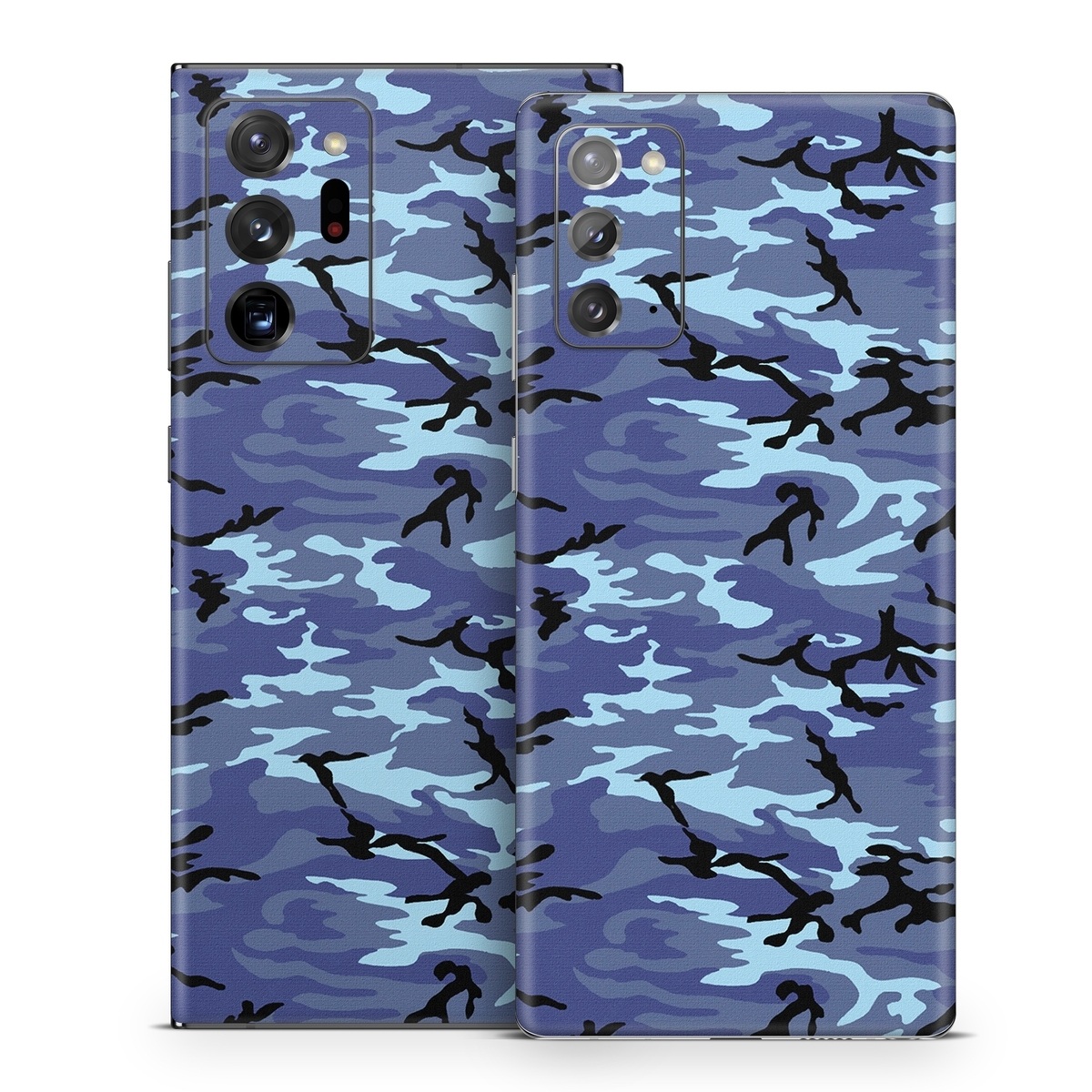 Samsung Galaxy Note 20 Series Skin design of Military camouflage, Pattern, Blue, Aqua, Teal, Design, Camouflage, Textile, Uniform, with blue, black, gray, purple colors