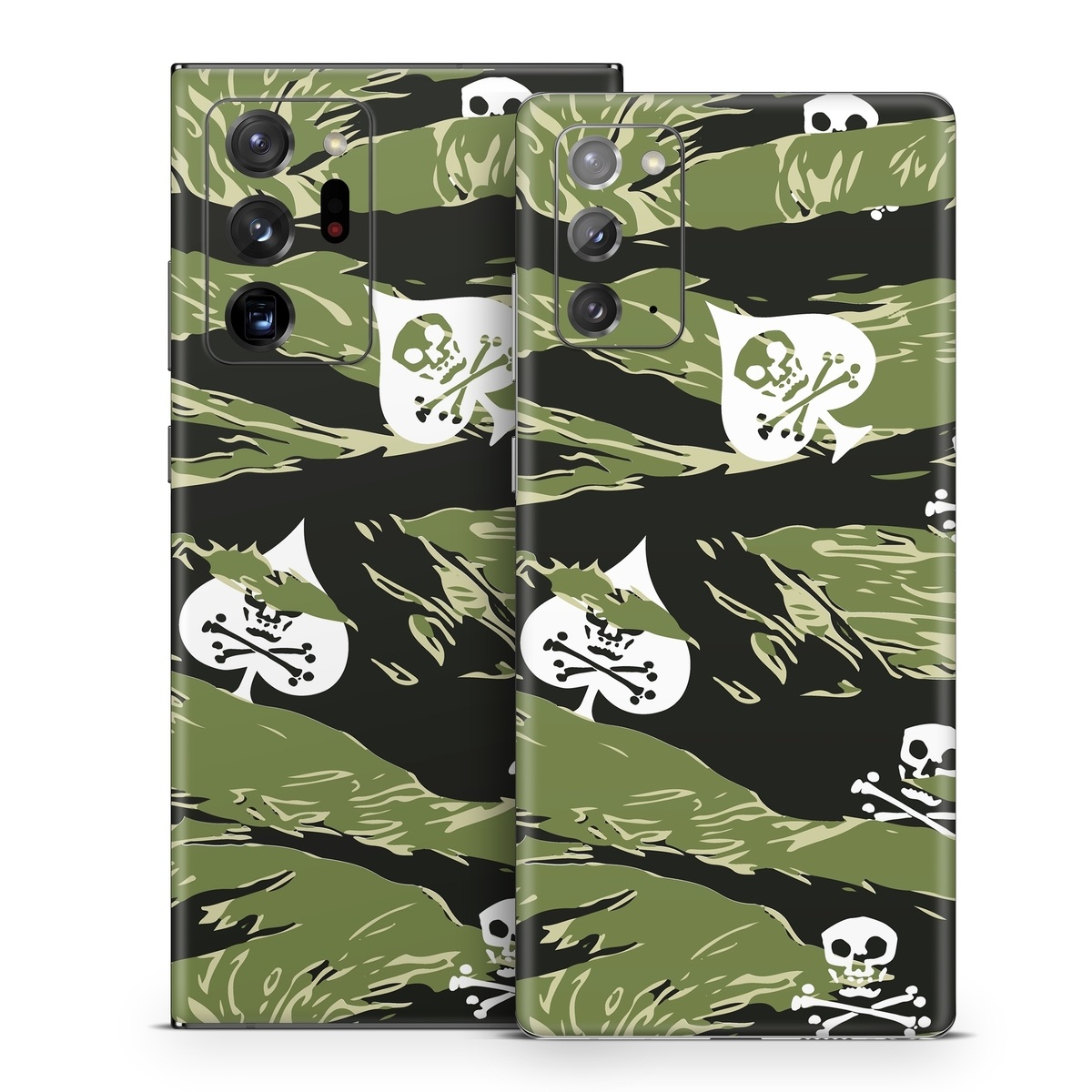 Samsung Galaxy Note 20 Series Skin design of Military camouflage, Pattern, Leaf, Illustration, Design, Tree, Camouflage, Plant, Art, Branch, with black, white, green colors
