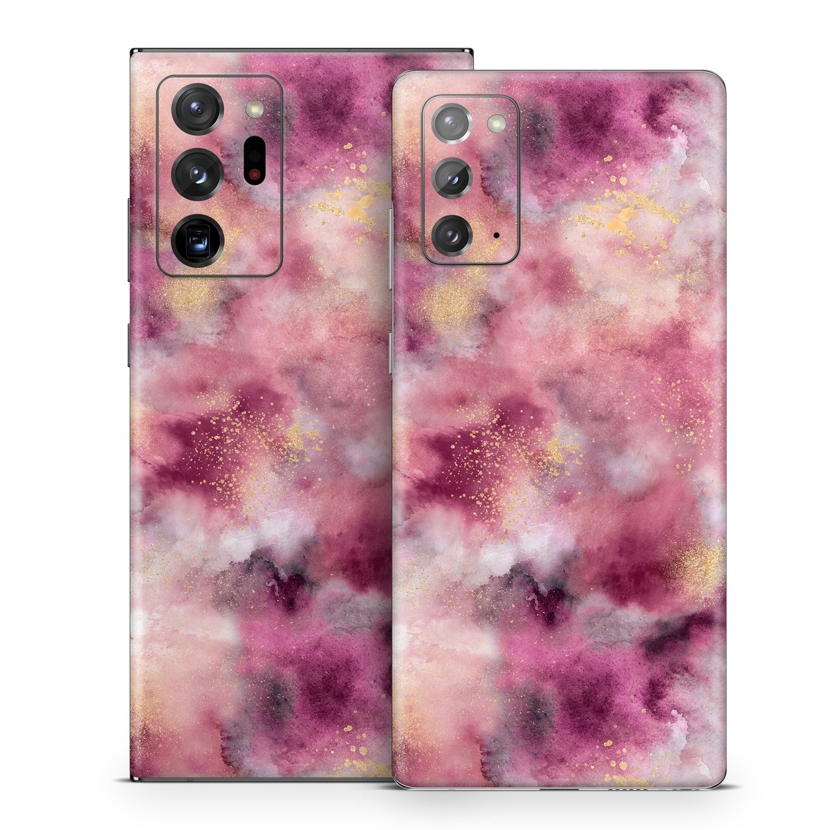 Samsung Galaxy Note 20 Series Skin design of Purple, Pink, Magenta, Pattern, Plant, Art, Flower, Peach, Event, Petal, with white, black, red, purple, yellow, pink colors