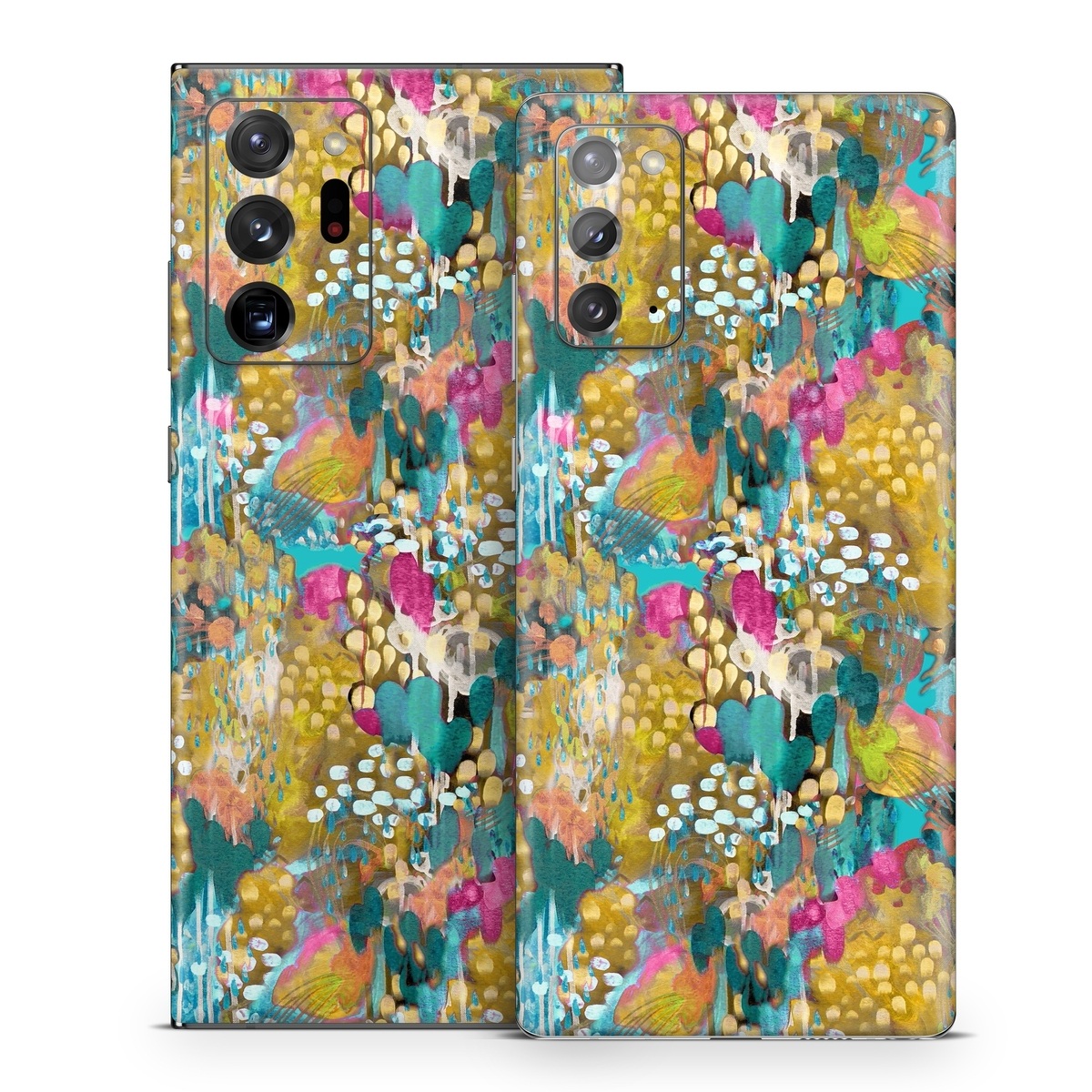 Samsung Galaxy Note 20 Series Skin design of Pattern, Textile, Design, Art, Visual arts, Wildflower, with green, gray, blue, black, red colors