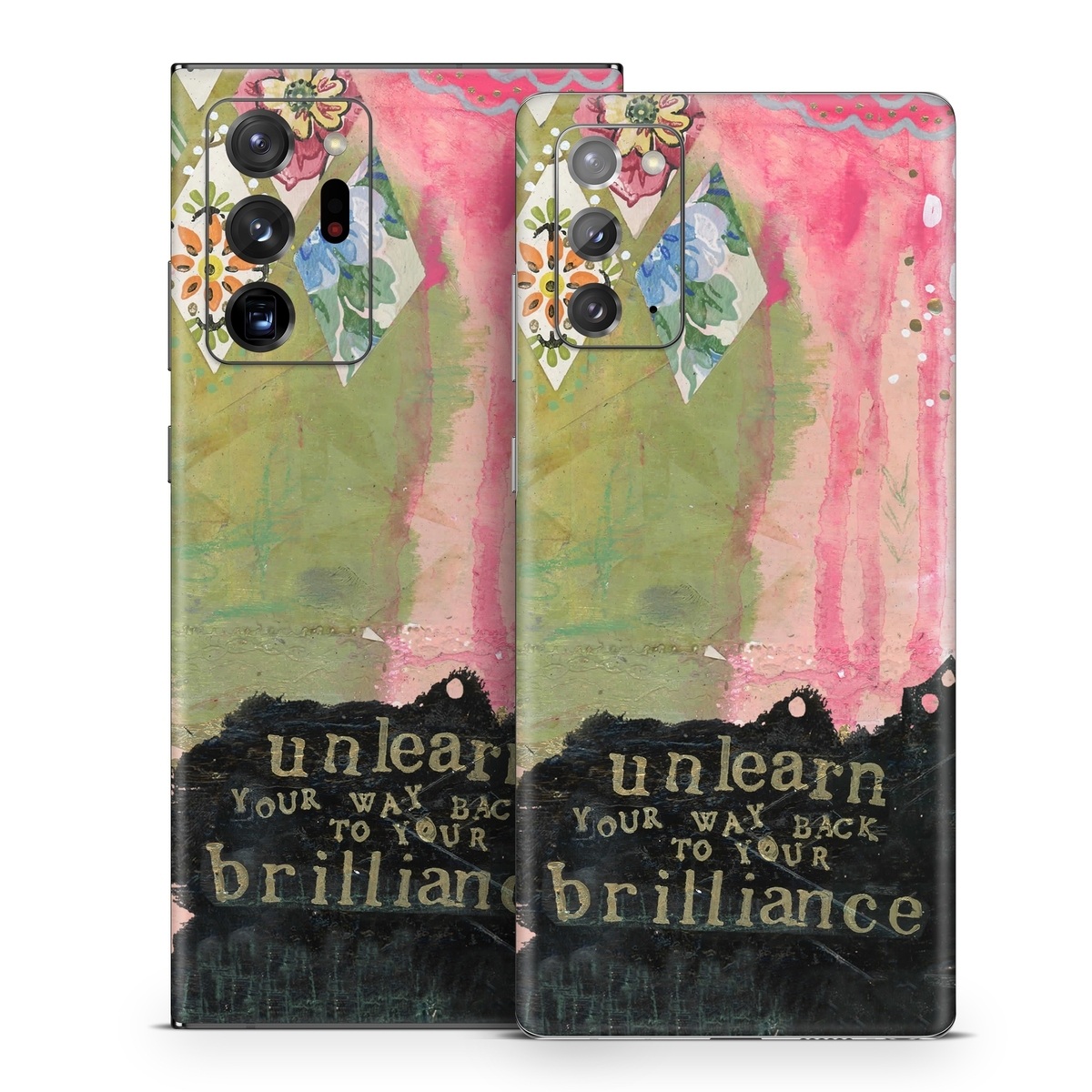 Samsung Galaxy Note 20 Series Skin design of Green, Pink, Textile, Pattern, Art, Visual arts, Magenta, Linens, Quilting, with red, pink, black, green colors