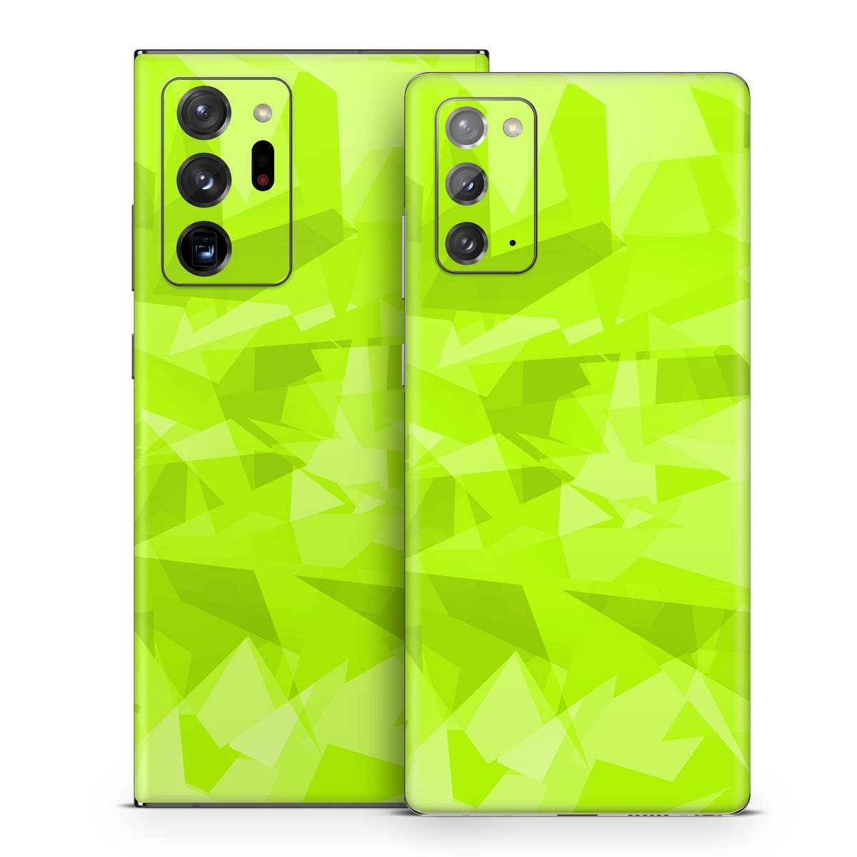 Samsung Galaxy Note 20 Series Skin design, with green colors