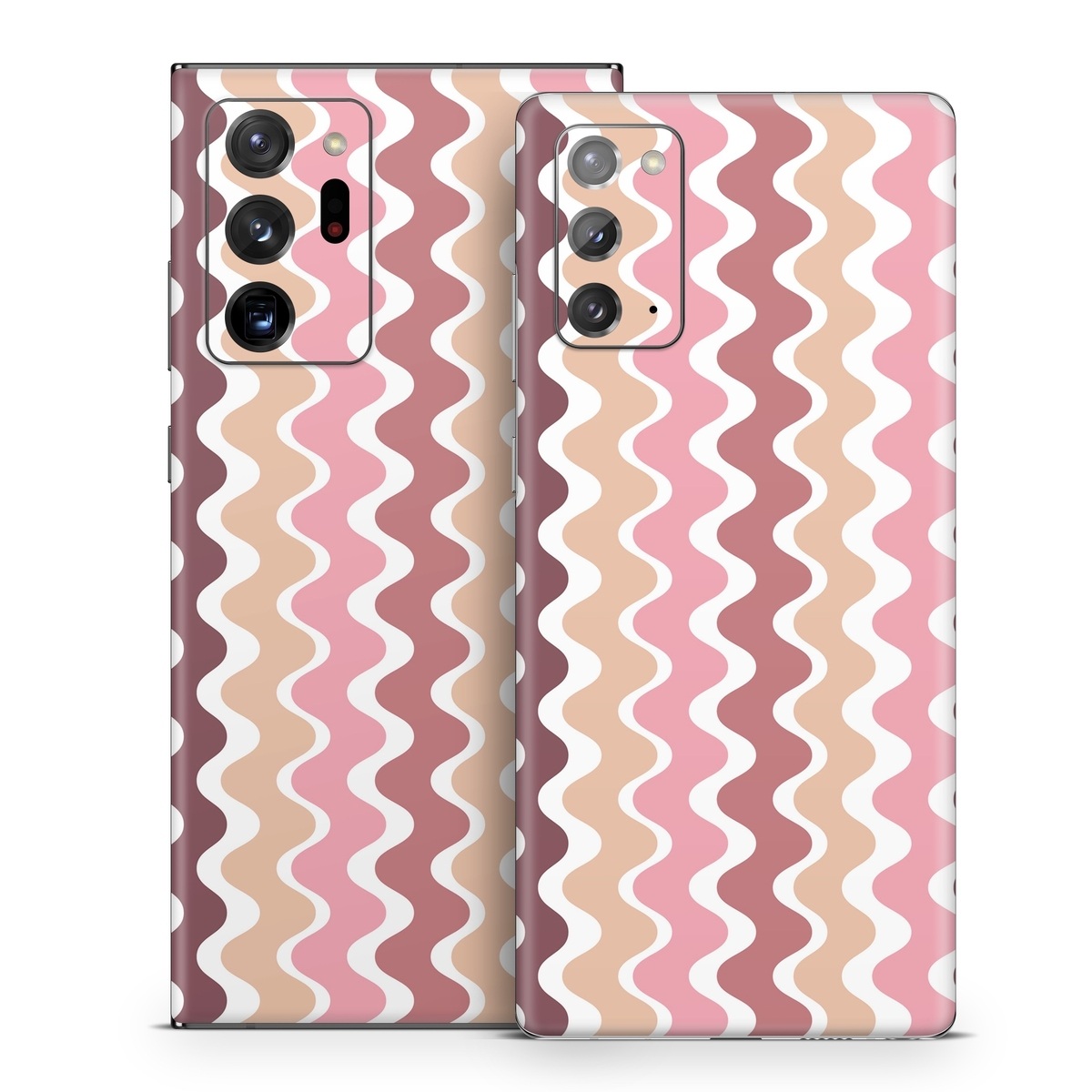 Samsung Galaxy Note 20 Series Skin design of Azure, Pink, Art, Material property, Aqua, Symmetry, Pattern, Circle, Font, Magenta, with white, pink, orange, brown colors
