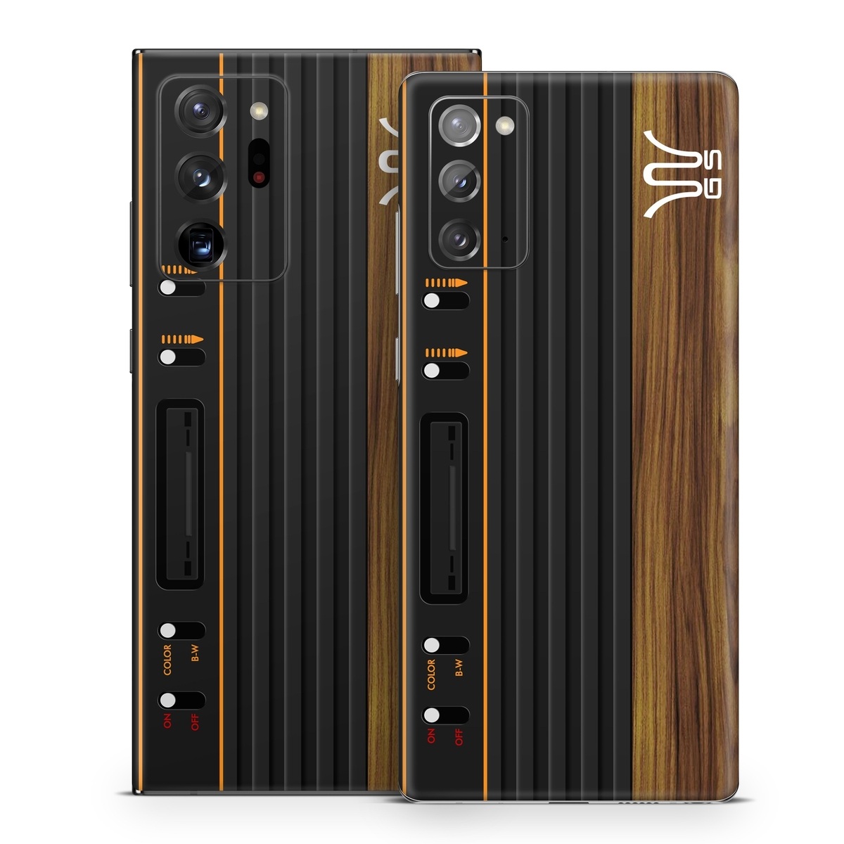 Samsung Galaxy Note 20 Series Skin design of Guitar amplifier, Technology, Electronic instrument, with black, red colors