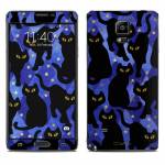 Cat Silhouettes Galaxy Note 4 Skin