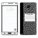 Composition Notebook Galaxy Note 4 Skin