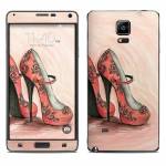 Coral Shoes Galaxy Note 4 Skin