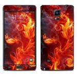 Flower Of Fire Galaxy Note 4 Skin