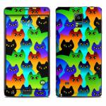 Rainbow Cats Galaxy Note 4 Skin