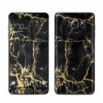Black Gold Marble Galaxy Note 5 Skin