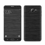 Black Woodgrain Galaxy Note 5 Skin