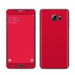 Solid State Red Galaxy Note 5 Skin