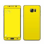 Solid State Yellow Galaxy Note 5 Skin