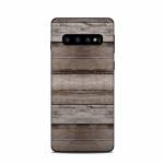 Barn Wood Samsung Galaxy S10 Skin