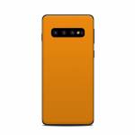 Solid State Orange Samsung Galaxy S10 Skin