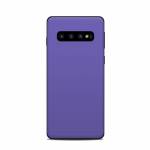Solid State Purple Samsung Galaxy S10 Skin