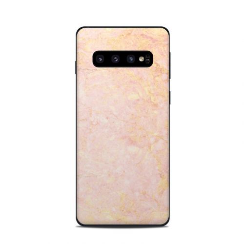Rose Gold Marble Samsung Galaxy S10 Skin