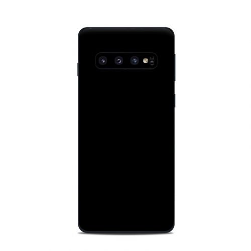 Solid State Black Samsung Galaxy S10 Skin