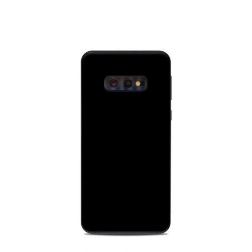 Solid State Black Samsung Galaxy S10e Skin