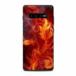Flower Of Fire Samsung Galaxy S10 Plus Skin